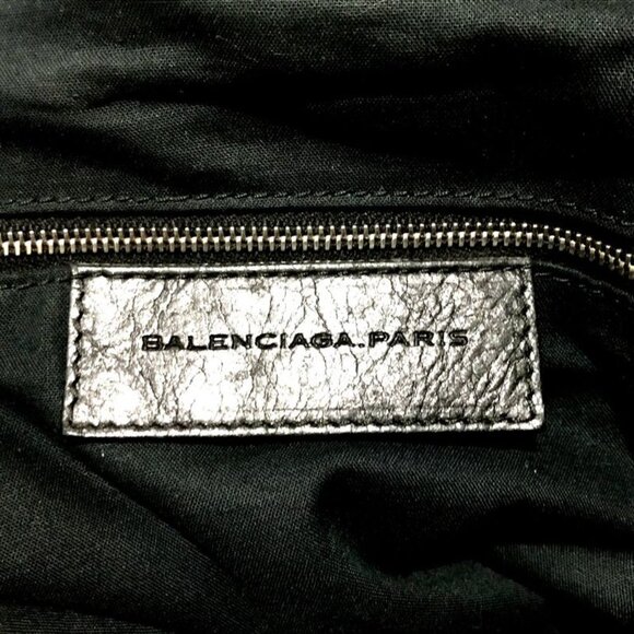 Balenciaga Backpack Sheepskin Black main image 4